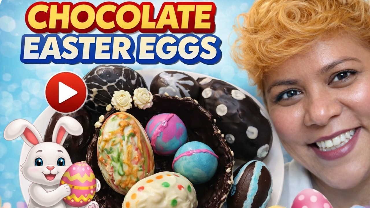 Breaking Chocolate Easter Eggs Reveals SURPRISE Inside 😍🍫