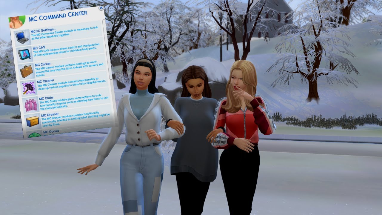 MCCC Settings for Better Gameplay ⚙️❣️|| The Sims 4 Mod