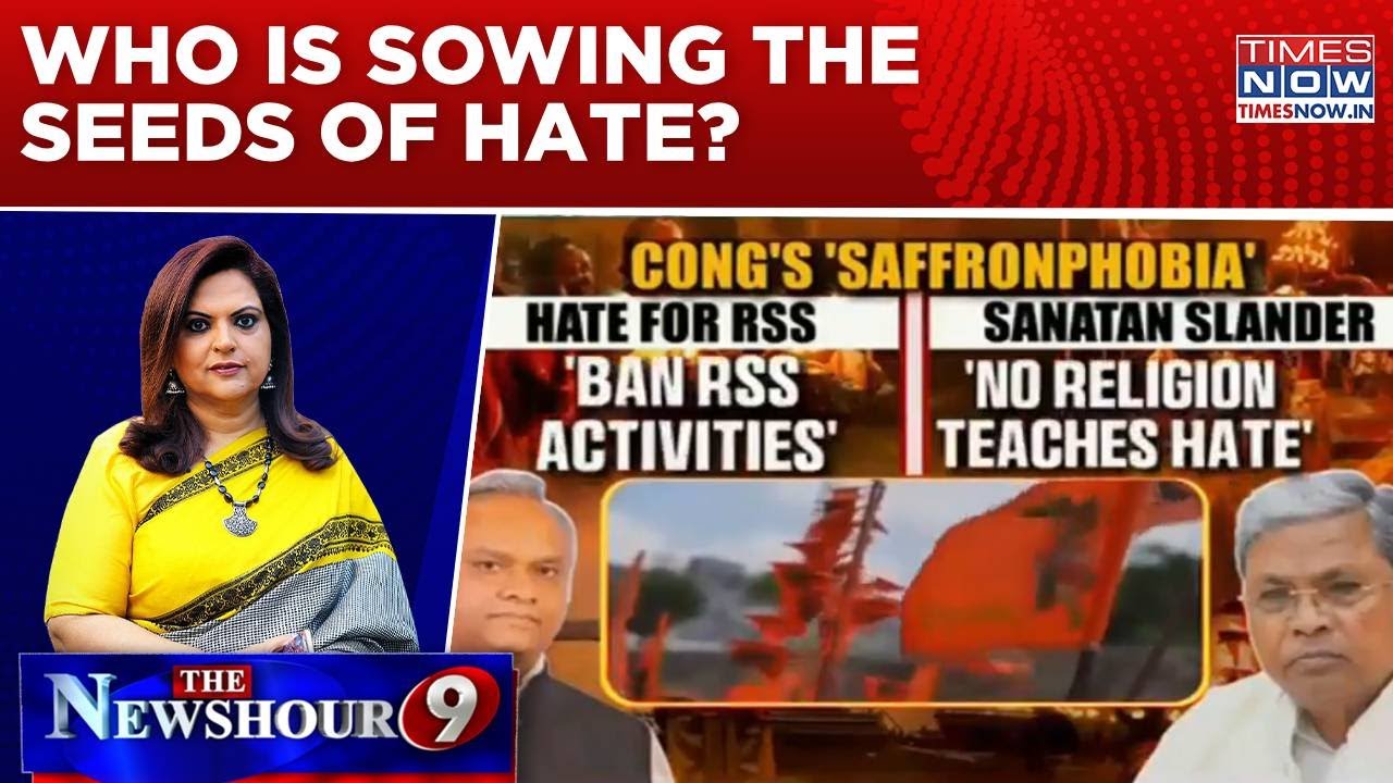 K'taka Mantri Wants 'Ban On RSS', Sidda Drags Sanatan In CJI Shoe Saga; Who's Sowing Seeds Of Hate?
