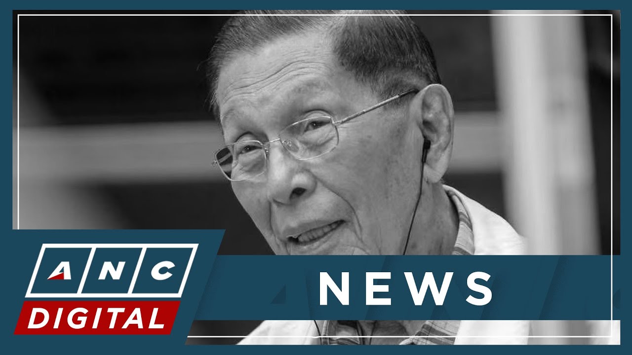 BREAKING: Juan Ponce Enrile passes away | ANC