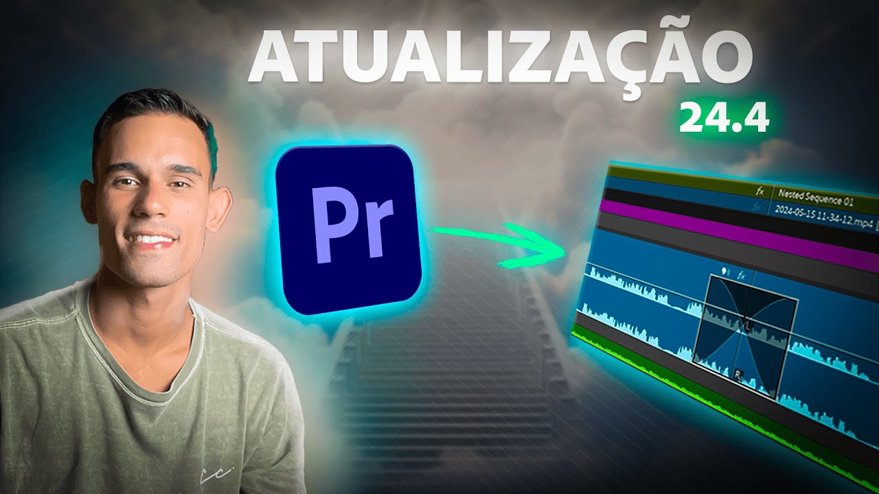 ÚLTIMA ATUALIZAÇÃO do Adobe Premiere Pro (Versão 24.4)
