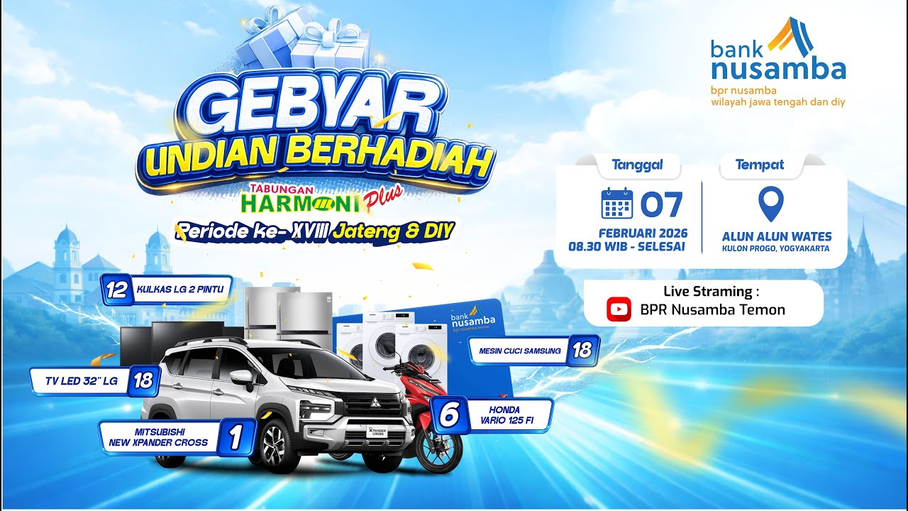 Undian Tabungan Harmoni Plus Jateng - DIY 2026