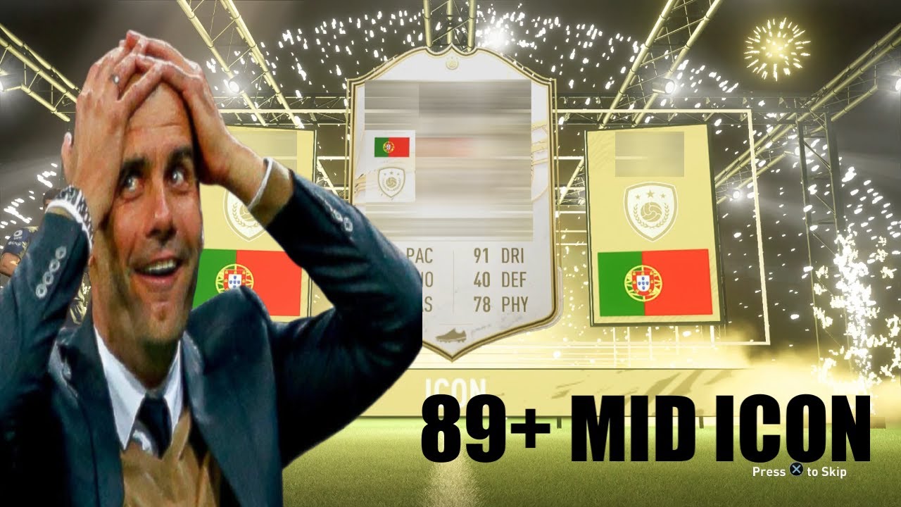 89+ MID ICON PACK!!! | FIFA 21 SEASON 1 FUT ICON SWAPS