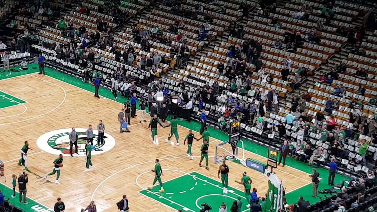 Boston Celtics vs Cleveland Cavaliers Warm-up 30/11/2018
