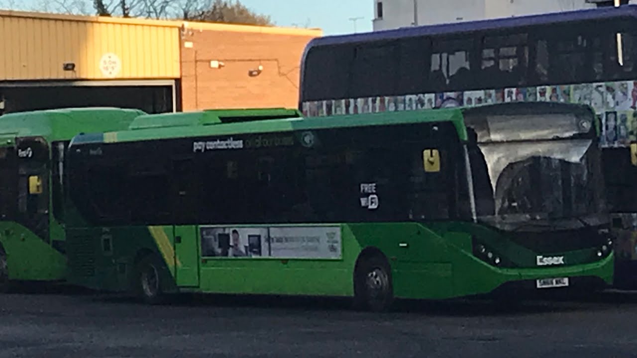 First Basildon 6 Cylinder Enviro 200 MMC 67192 SN66WKO on service B3