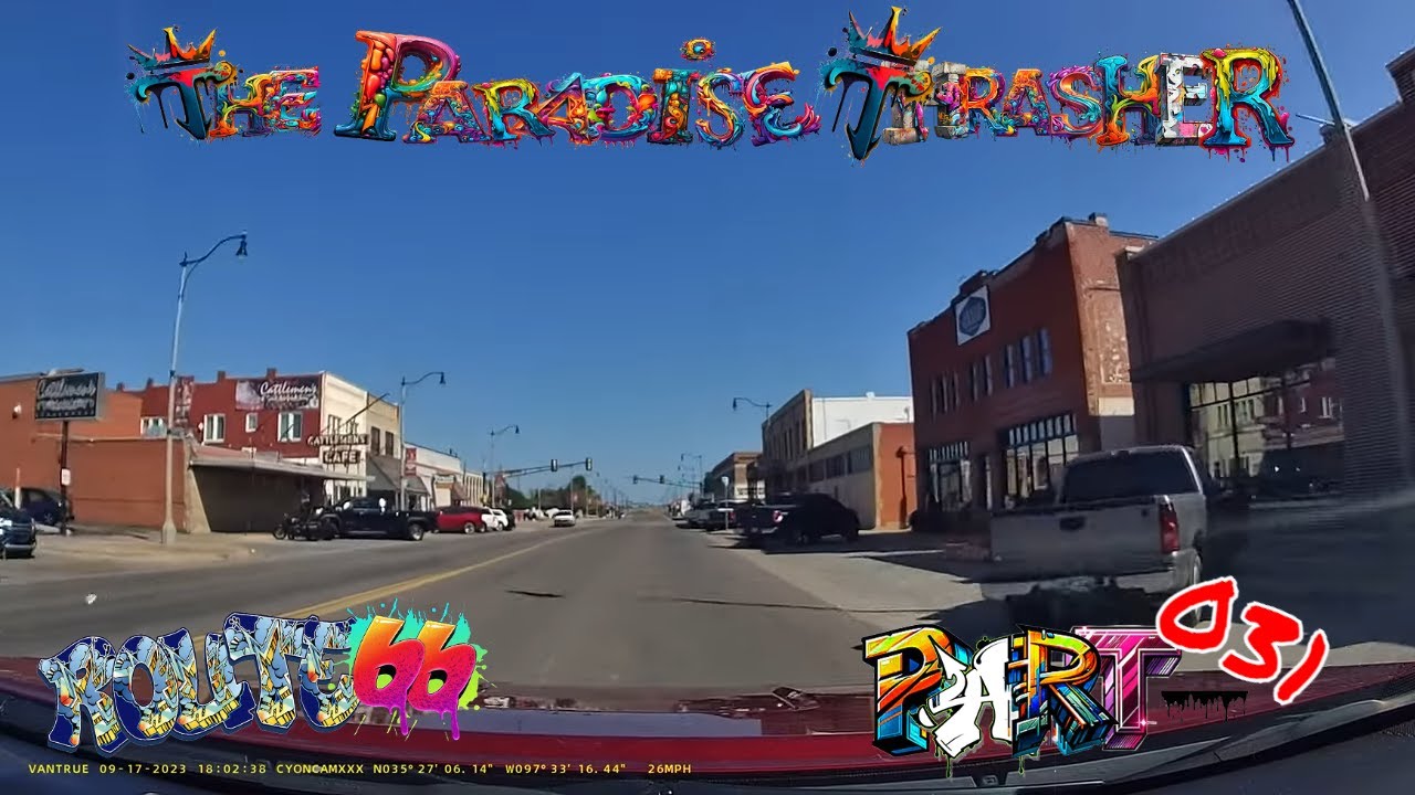 Mother Road Diaries - #031 -  Epic Route 66 Roadtrip Vlog - searched for the Route through OK City