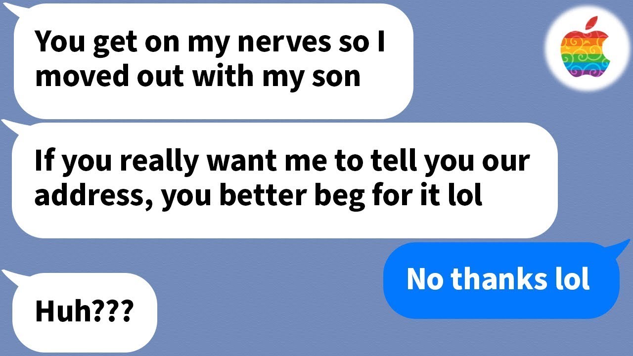 【Apple】 My husband and mother-in-law left me behind and moved out but...