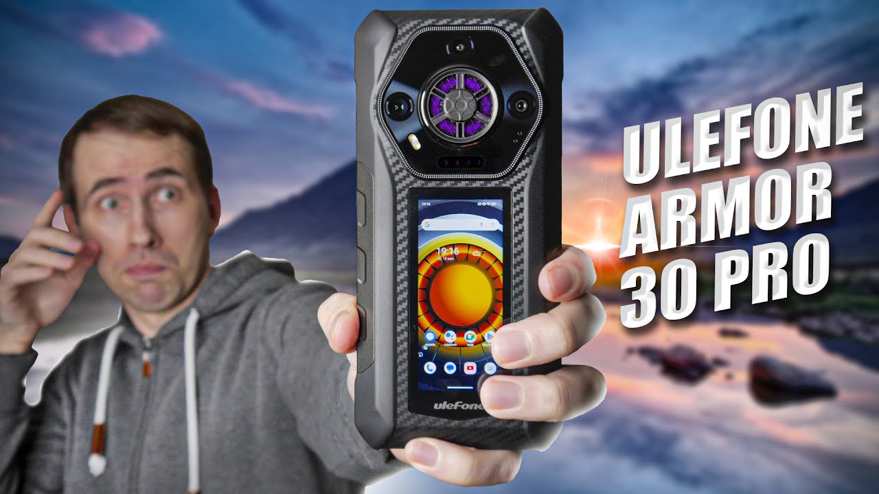 Ulefone Armor 30 Pro - з кожним разом все цікавіше! Субфлагман з двома дисплеями!