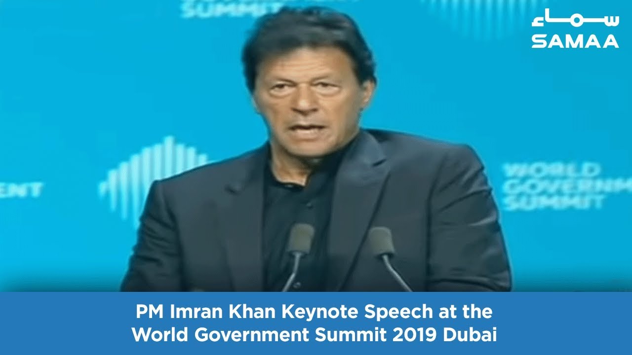 PM Imran Khan Keynote Speech at the World Government Summit 2019 Dubai | 10 Feb,2019