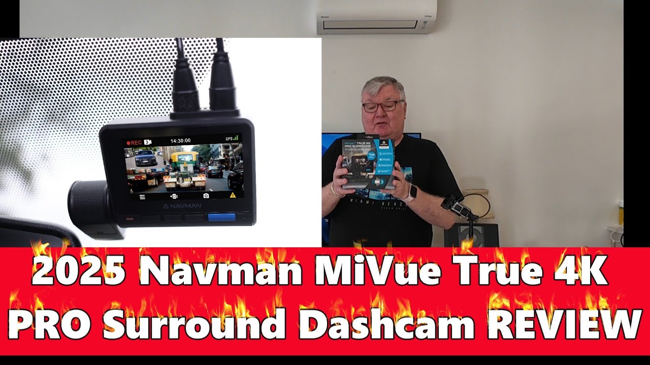 2025 MiVue True 4K PRO Surround 360 degree DASHCAM
