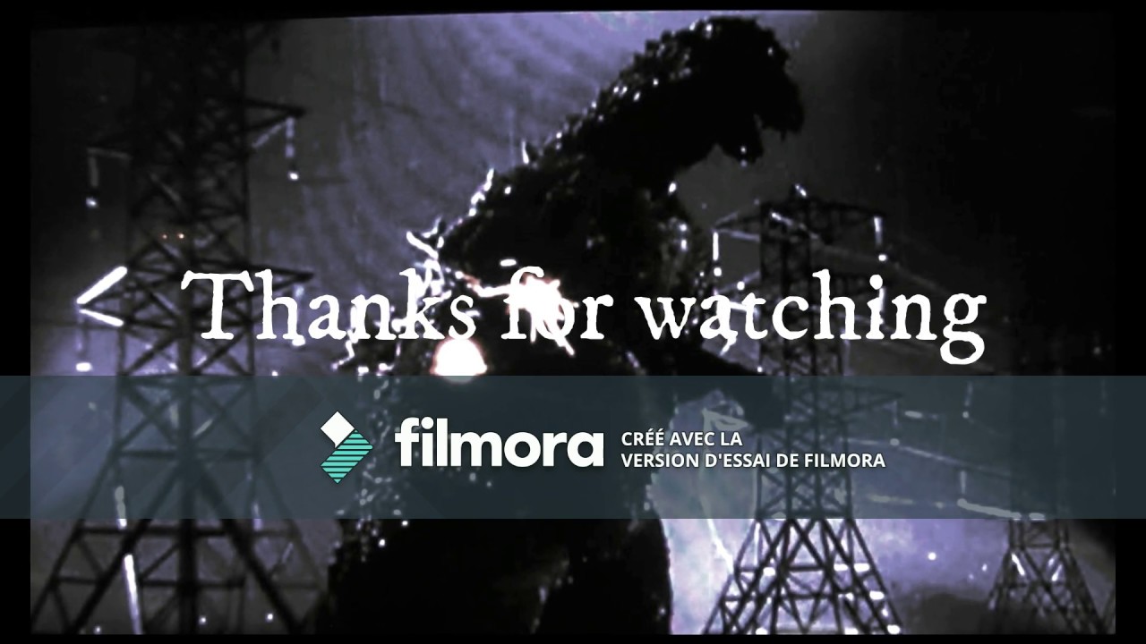 Godzilla tribute - bringing it down (suggested by Dark Monster)