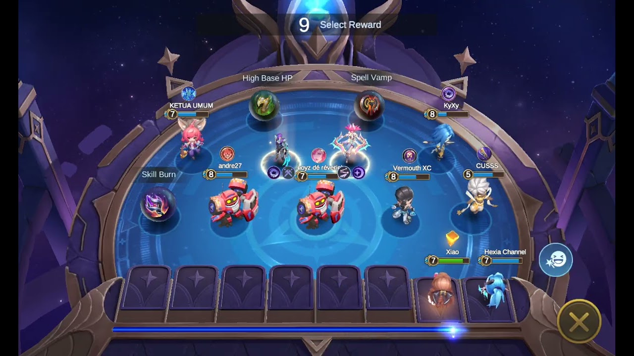 Magic Chess GO GO! Mythic Ranked Match (551) - MLBB - MCGG