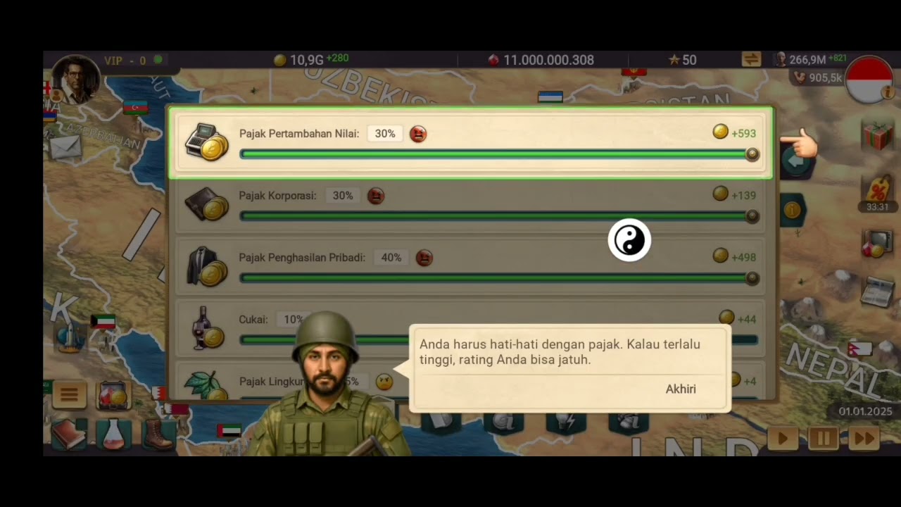 MA3 PRESIDENT SIMULATOR | CHEAT GEMS MELALUI HADIAH MISSION DAN LAIN LAIN TERBARU 2026