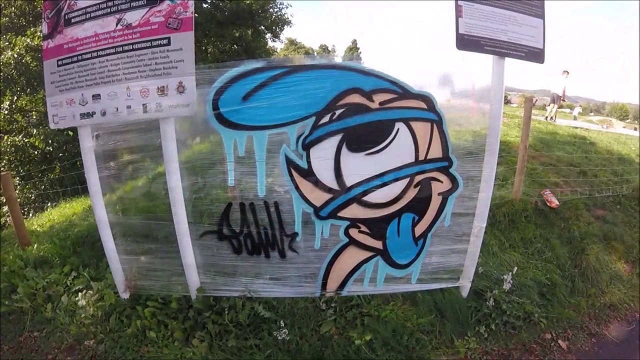 Graffiti Character Plastic Wraps/ CelloGraff #9