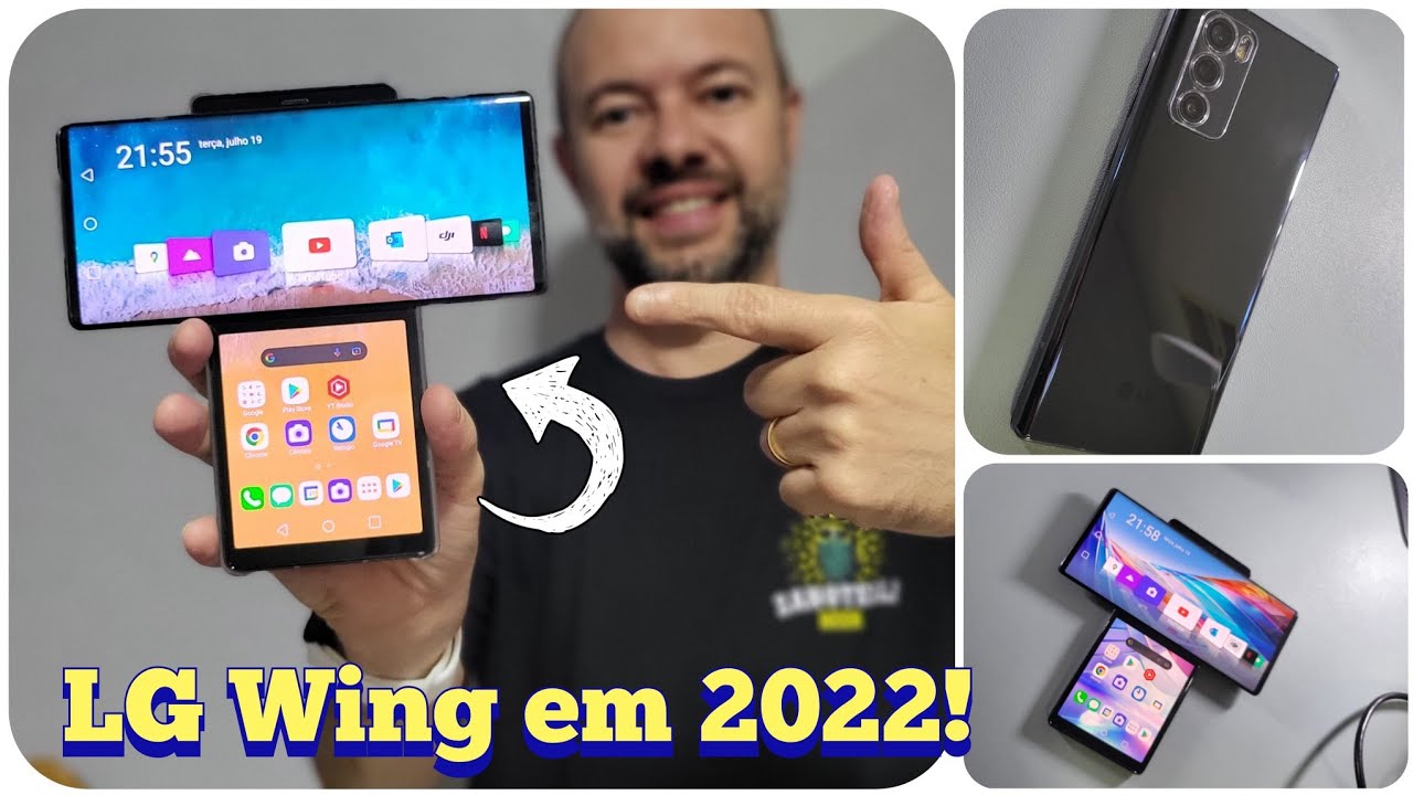 LG Wing em 2022!! Ainda é o mais diferentão dos smartphones!!