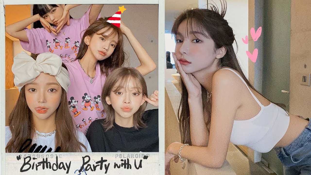 🎂생일파티 풀빌라 여행 브이로그🚗+깜짝선물! (ft.태리,새은,혜미) | Birthday Party Vlog