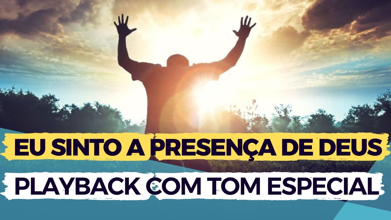 Daniel & Samuel - Eu Sinto a Presença de Deus Playback Legendado (3 Semitons Abaixo do Tom Original)