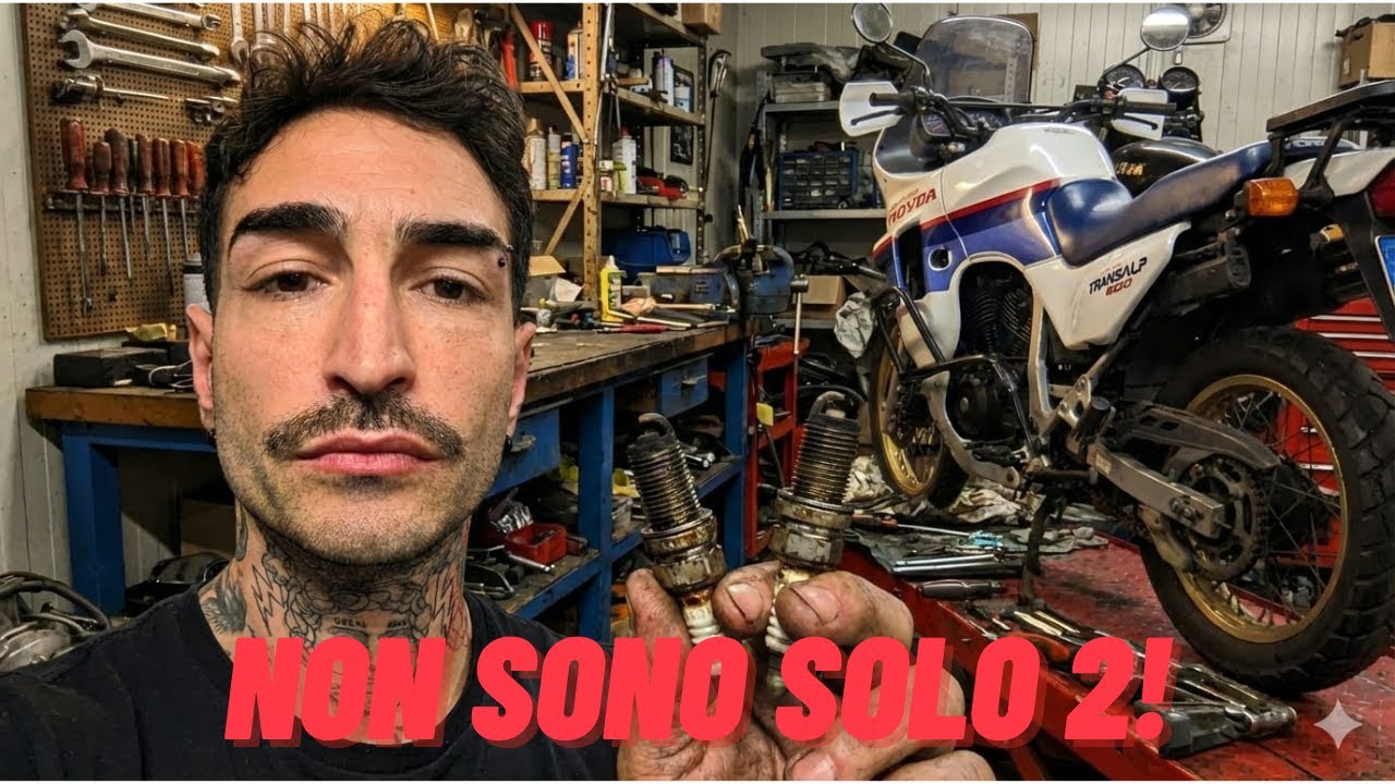 NON FARE QUESTO ERRORE! Cambio candele HONDA TRANSALP(tutorial completo)
