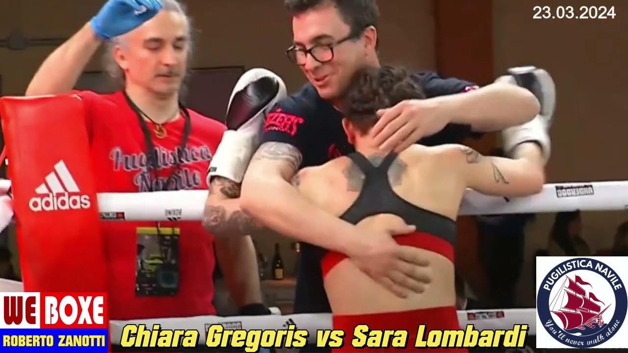 BOXE PRO: GREGORIS CHIARA VS LOMBARDI SARA