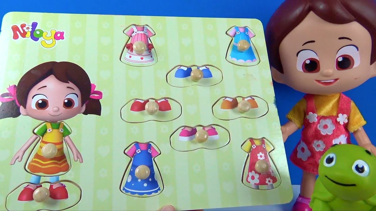 Niloya ve kıyafetlerim elbise giydirme oyunu Pepee Şila Bebee Kukuli Heidi Maşa kim güzel giydirecek