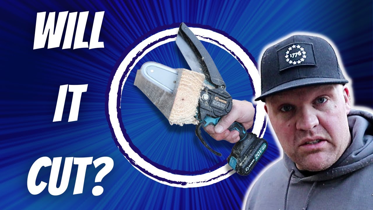 Mini Cordless Chainsaw Review - Saker