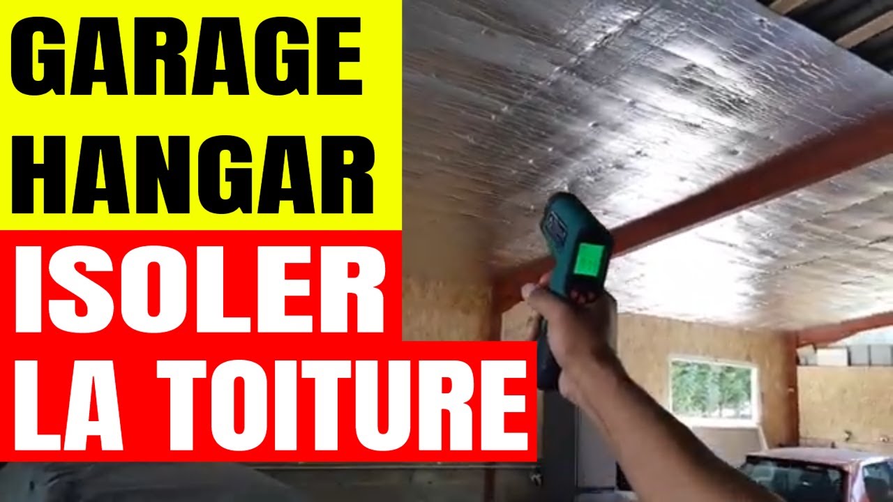 Comment isoler le plafond de son garage