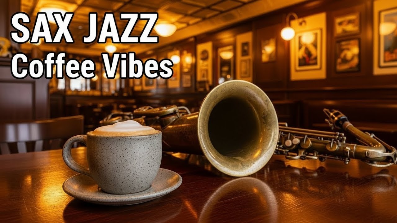 🎷 SAX JAZZ • Coffe Vibes Relaxing Instrumental for Work, Study & Dinner
