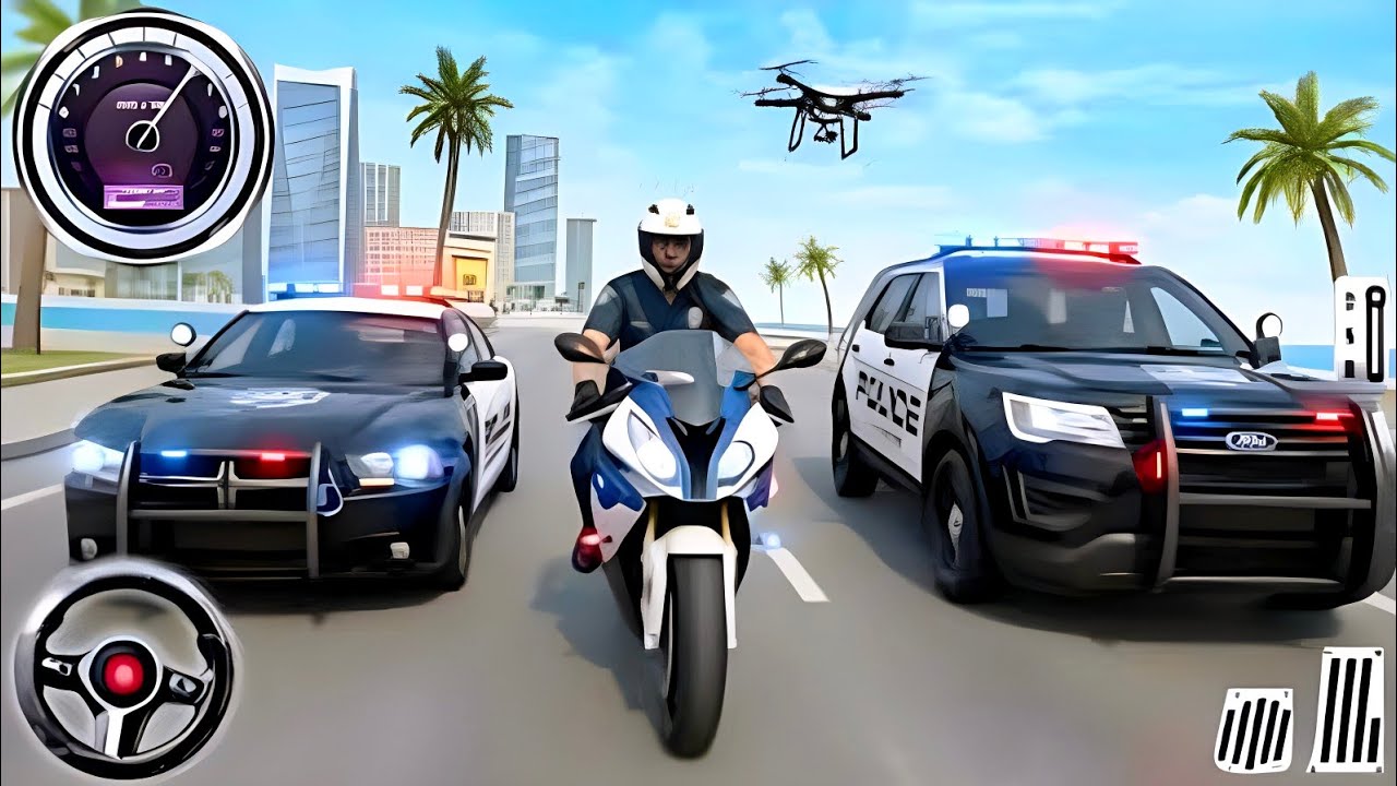 Police Chase Gone Wrong! 🚓 High Speed Cop Simulator Gameplay (Android)