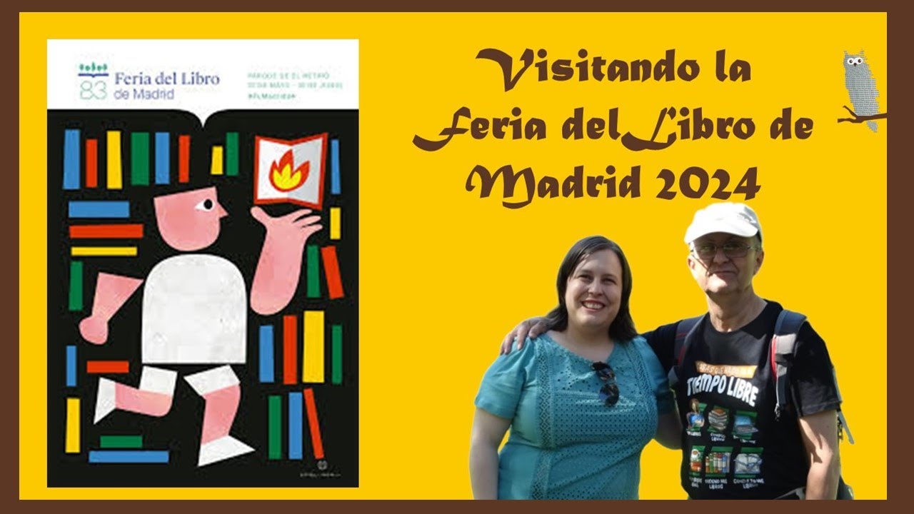 VISITA a la FERIA del LIBRO de MADRID 2024