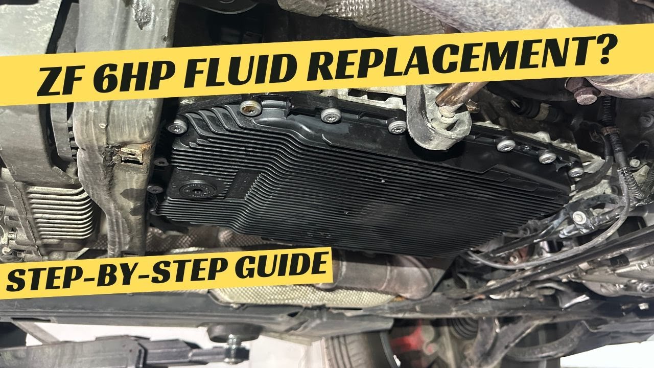 BMW ZF 6HP Automatic Transmission Service (Fluid, Filter Pan replacement)