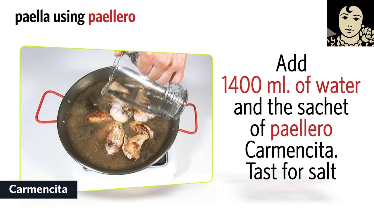 Spanish Paella Recipe with Paellero Carmencita