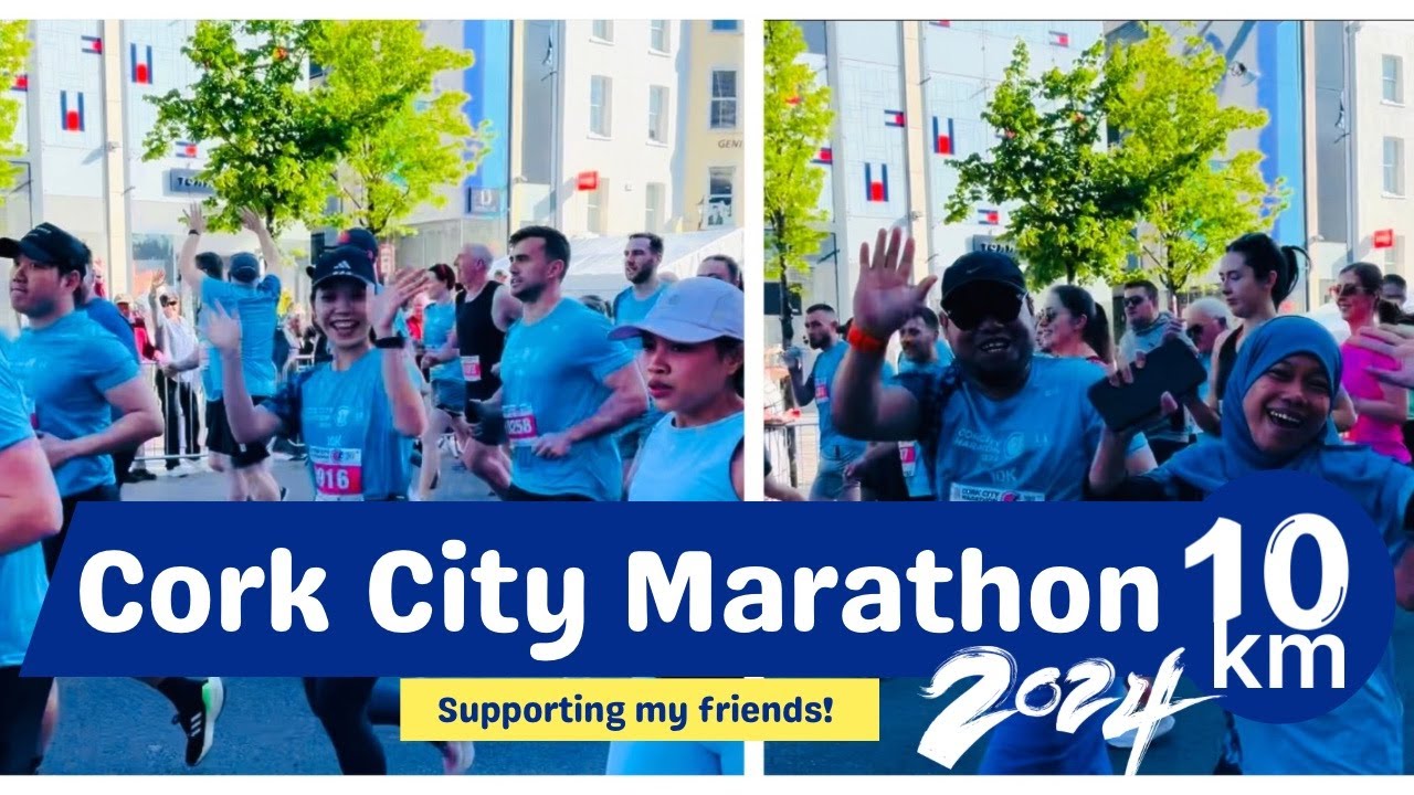 FIRST TIME WATCHING THE CORK CITY MARATHON 2024 | INSPIRED TO JOIN NEXT YEAR