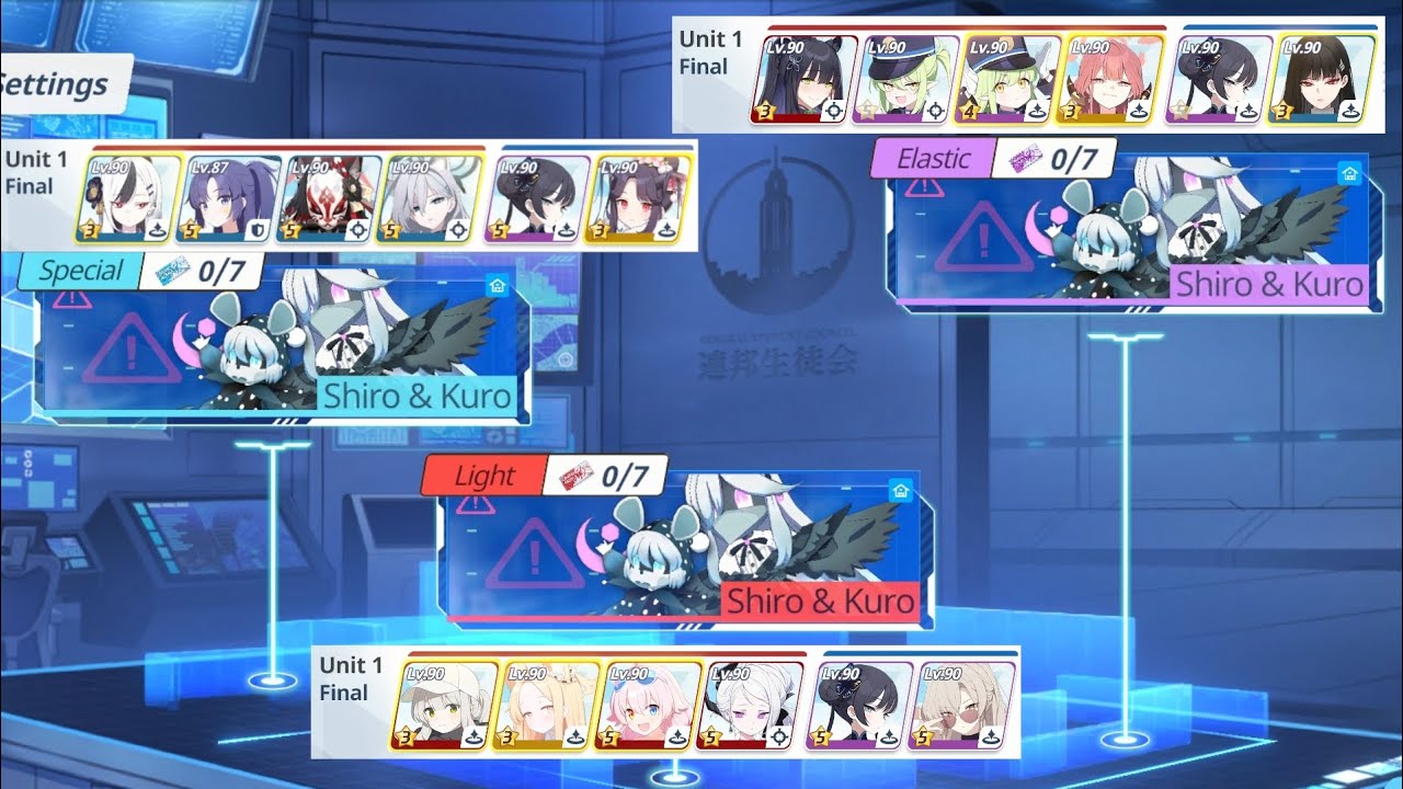 Grand Assault ShiroKuro Indoor Insane_Blue Archive