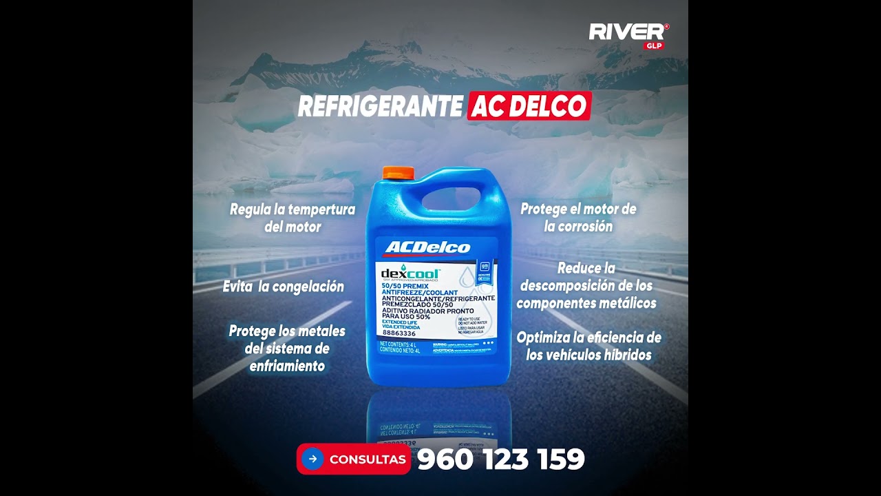 REFRIGERANTE AC DELCO 🚘