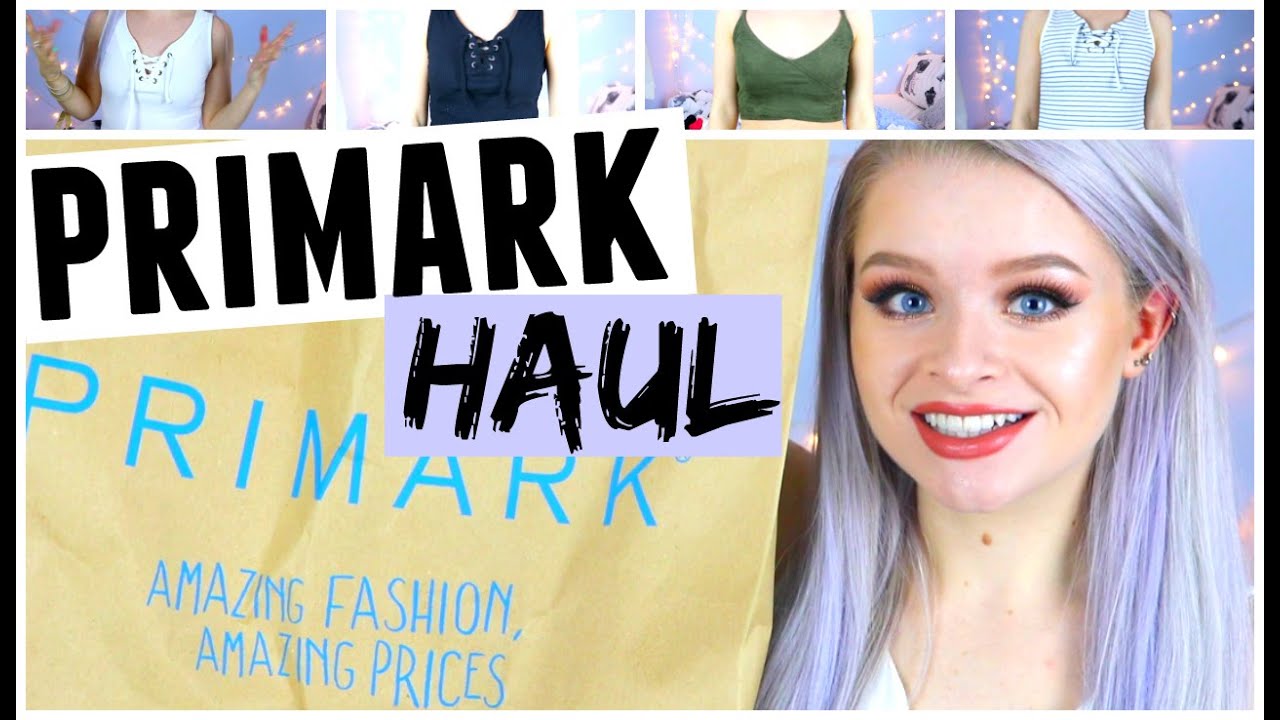 TRY ON PRIMARK HAUL SUMMER 2016! (Another one..) | sophdoesnails