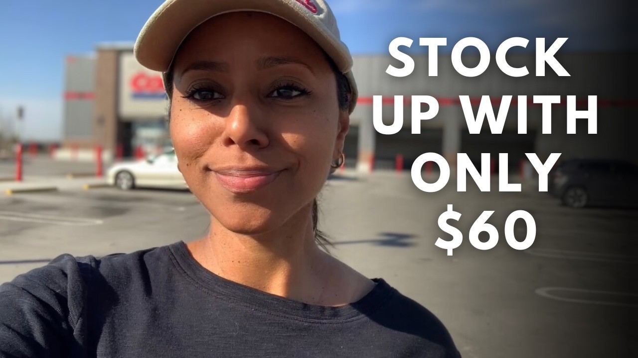 How I Prep for Hard Times at Costco (Only $60!)