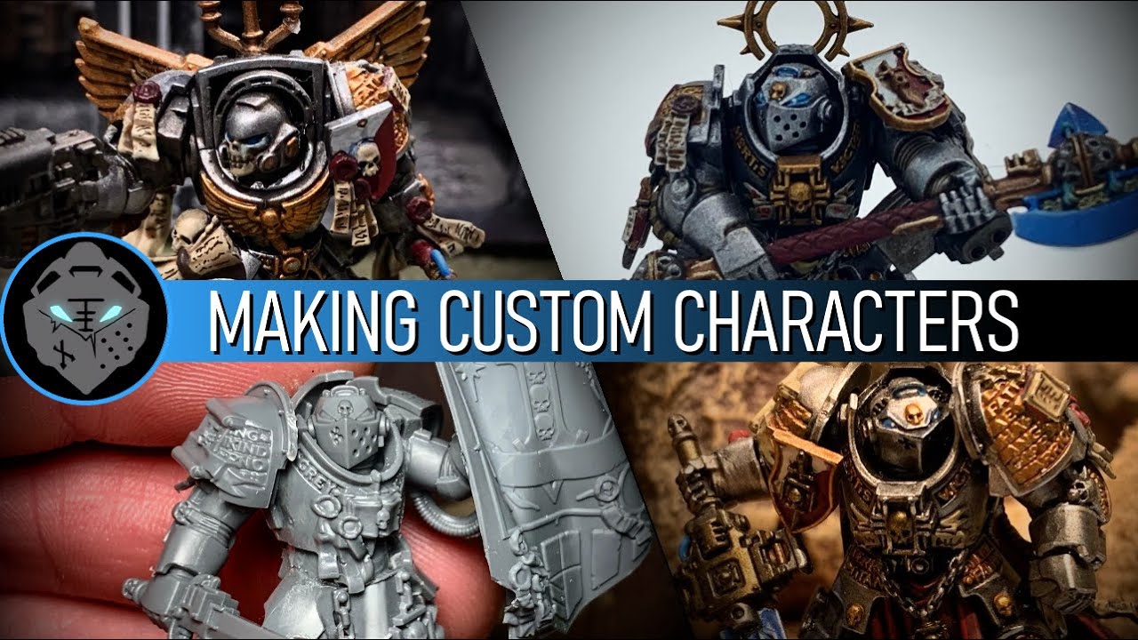 Как китбашить персонажей — создание пользовательских персонажей для Warhammer 40,000