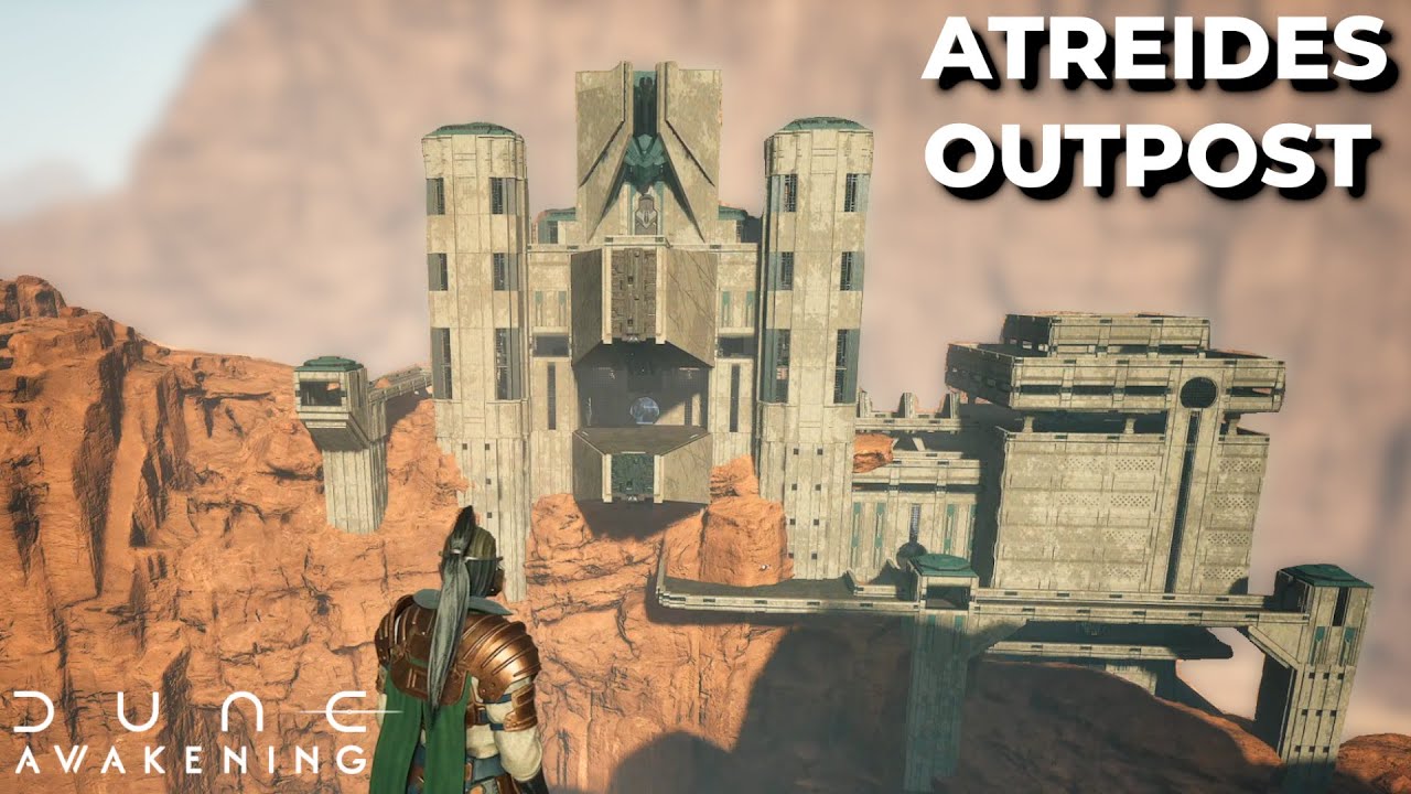 Atreides Outpost | Dune: Awakening | Speed Build