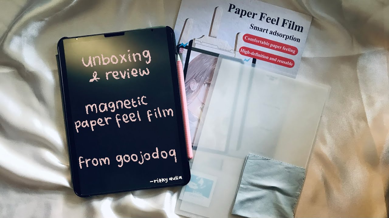 ipad magnetic paperlike screen protector from goojodoq