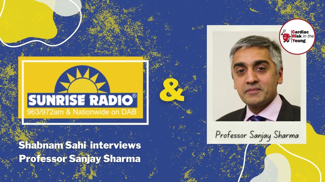 Prof Sanjay Sharma interview on Sunrise Radio with Shabnam Sahi for CRY's raising awareness week 