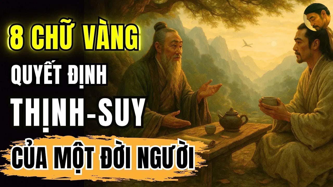 8 TỪ VÀNG – CẨM NANG CUỘC SỐNG, QUYẾT ĐỊNH SỰ THỊNH VƯỢNG HAY THẤT BẠI CỦA MỘT NGƯỜI
