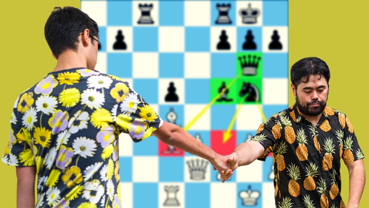 Jeu de couleur de Firouzja vs Nakamura