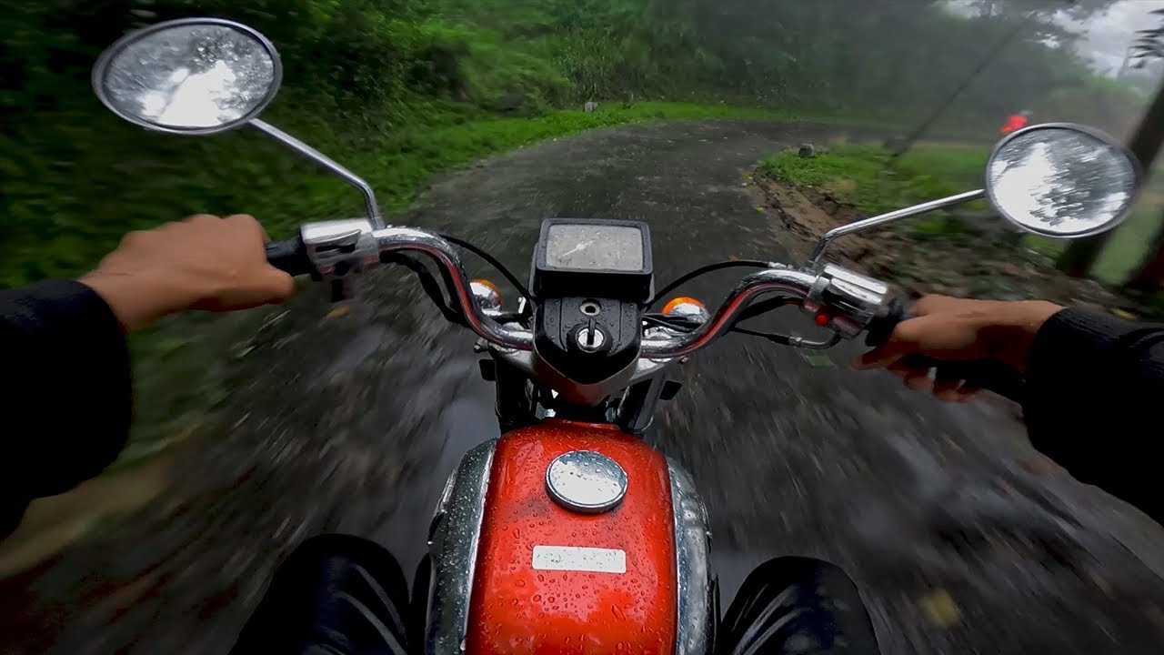 20 MINUTES of HONDA CD125 RIDE on Terrain Road | 2K60FPS POV