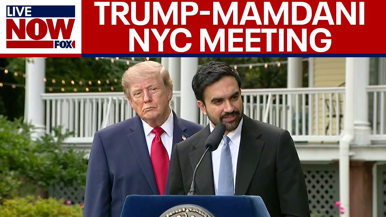 Trump talks media bans, Iran war during meeting with NYC&rsquo;s Mamdani
