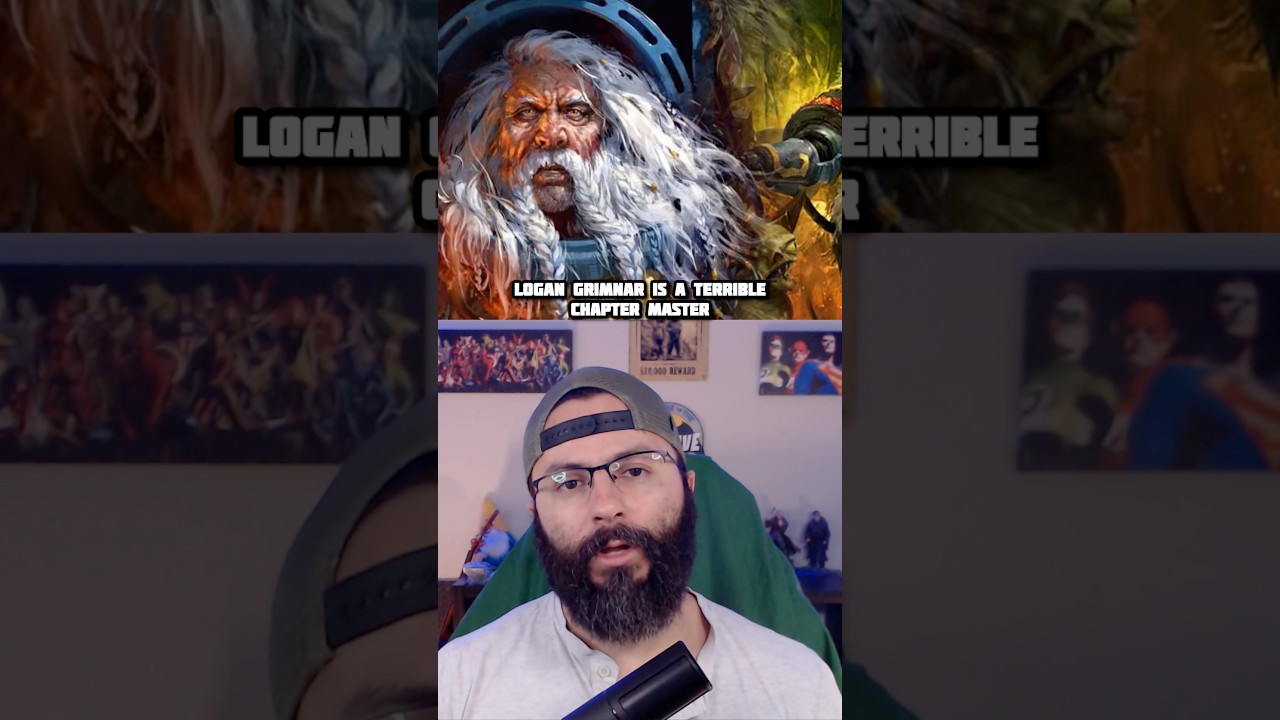 Логан Гримнар &mdash; УЖАСНЫЙ Мастер Ордена в Warhammer 40k #warhammer40k #lore