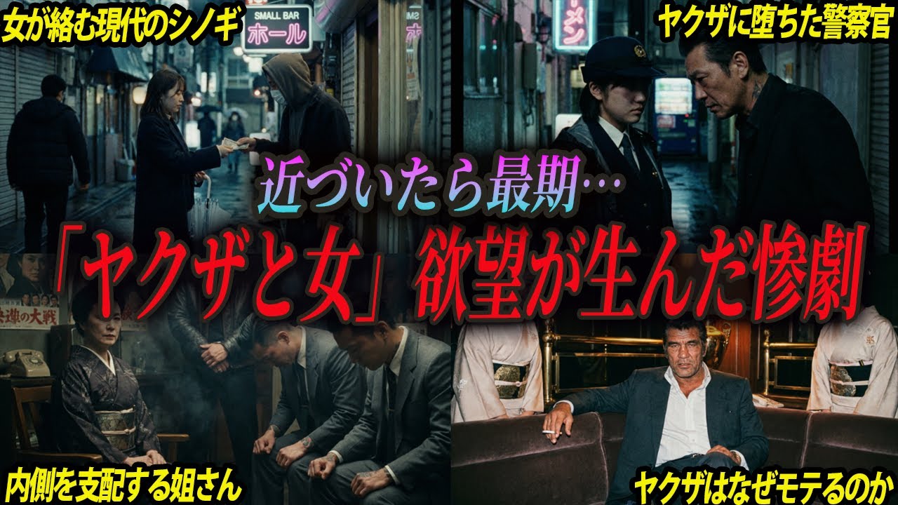 【実録】ヤクザと女・金と暴力に溺れた者たちの末路