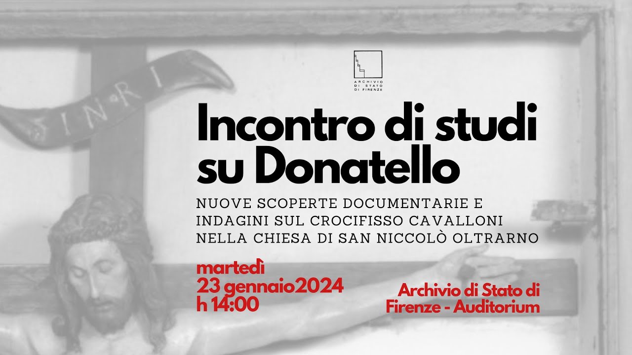 Incontro di studi su Donatello - Intervento di Francesco Caglioti