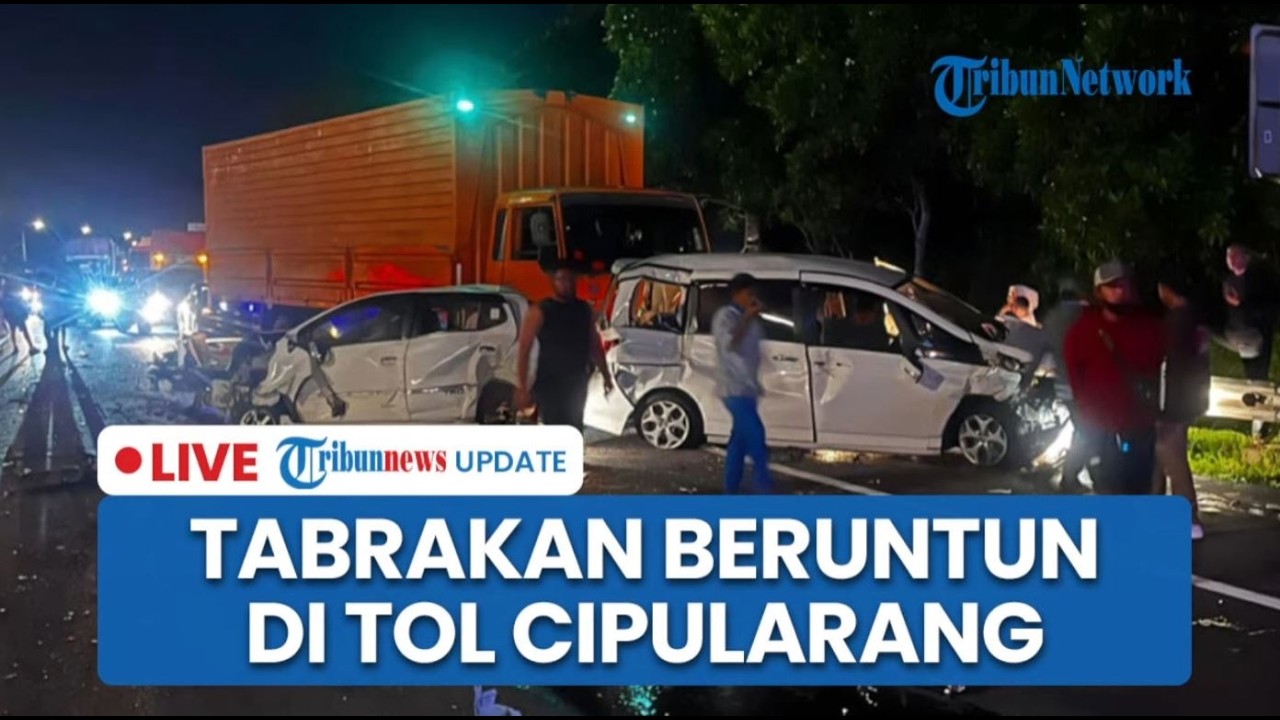 🔴LIVE: Laka Beruntun 9 Kendaraan di Tol Cipularang Tewaskan 3 Orang, Sopir Truk Ngaku Rem Blong