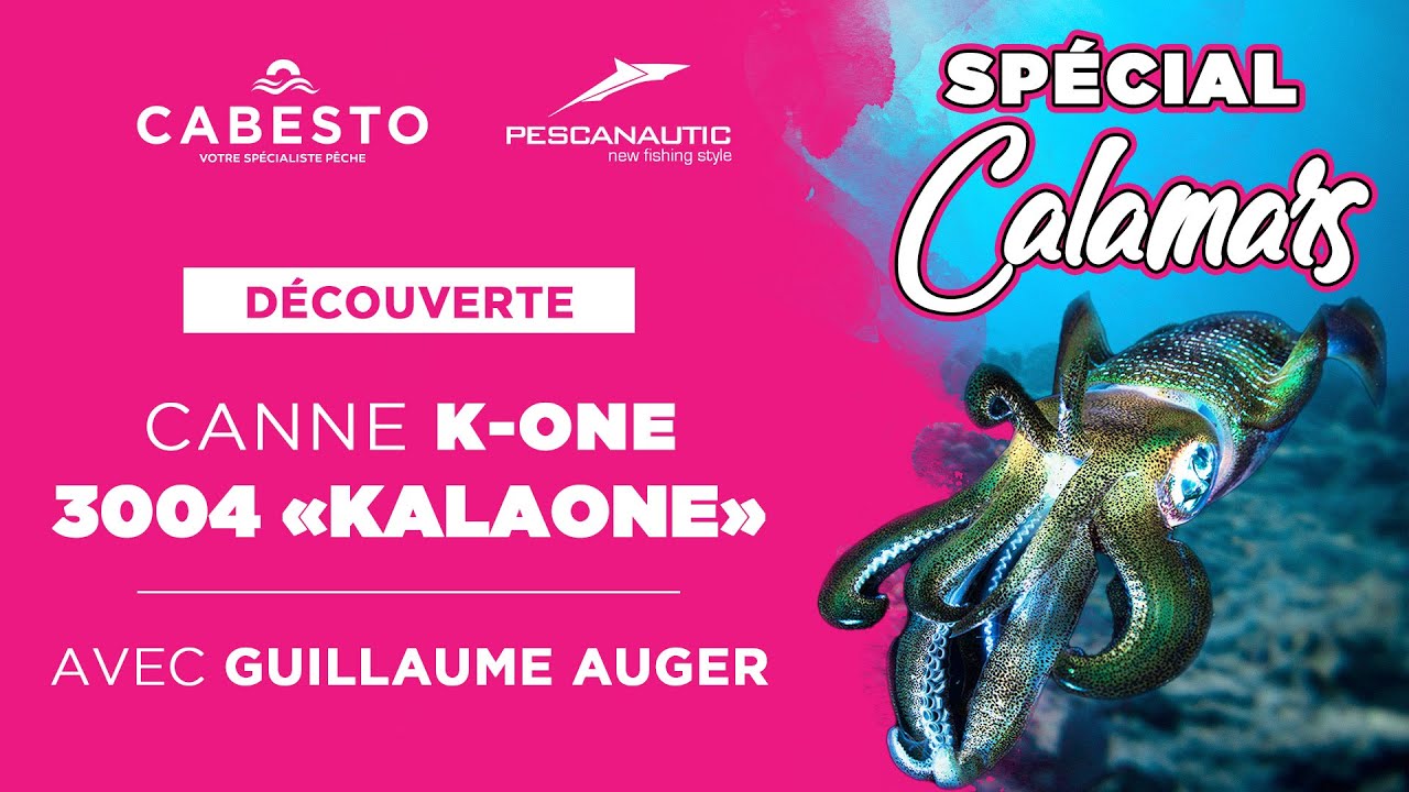 Cabesto pr&eacute;sente la nouvelle canne &agrave; Calamars K-One  : 