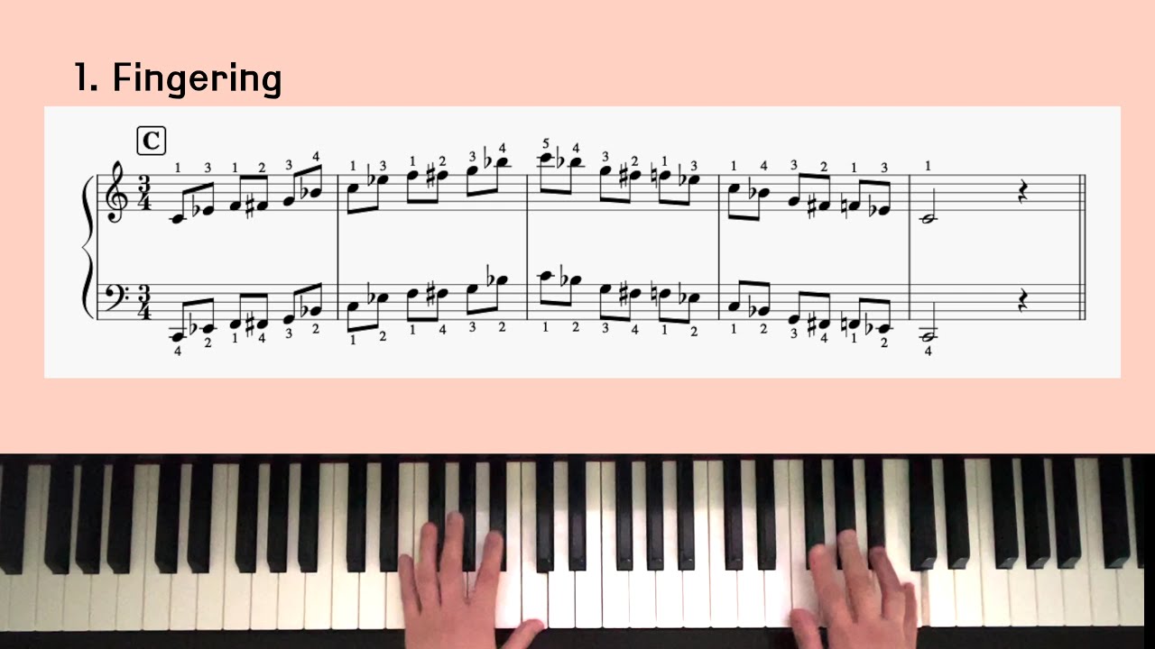 Blues Scale 블루스 스케일 손가락 번호 | 연습방법 악센트와 리듬 활용하기